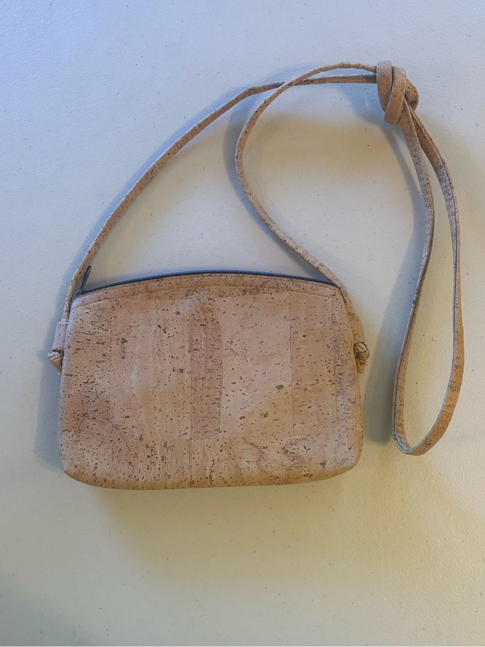 Bri Li Joi Floral Crafted Cork Crossbody Bag - Picture 3 of 5